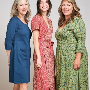 Wrap Maxi Dress - Berry Poppy Mix - Image 7