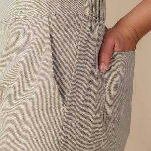 Tabitha Pant - Olive Stripe - Image 3