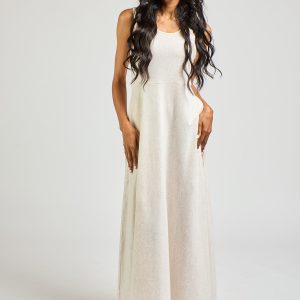 Vero Maxi Dress - Tree Rings Shell - Image 1