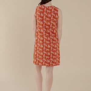 Evanston Dress - Leopard Sienna - Image 5