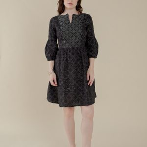 Fiona Dress - Ikigai Black - Image 1