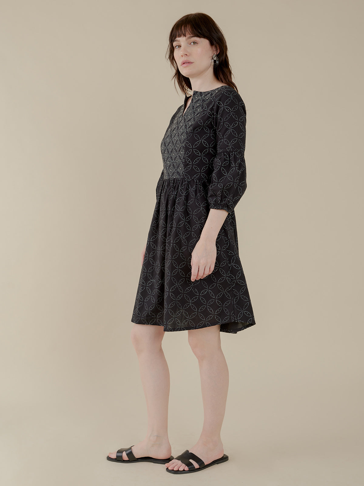 Fiona Dress - Ikigai Black - Image 3