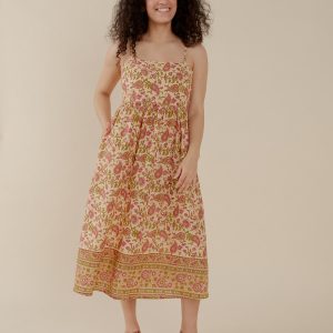 Sofia Midi Dress - Floral Paisley - Image 1