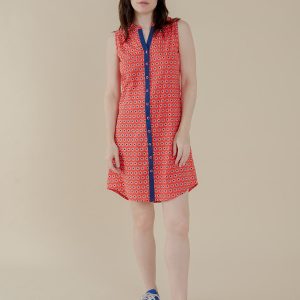 Thalia Shirt Dress - Poppy Suns - Image 2
