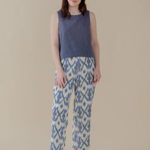Tabitha Pant - Seashore Ikat - Image 3