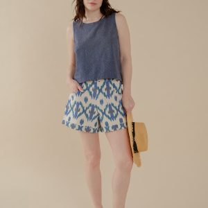 Serena Short - Seashore Ikat - Image 1