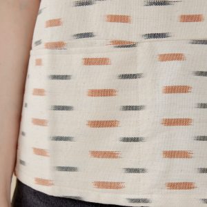 Dana Top - Ivory Ikat - Image 5