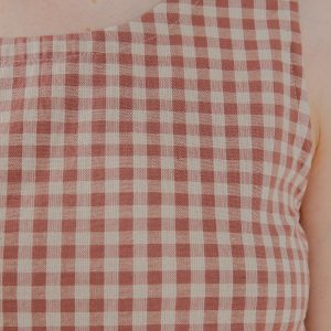 Neko Tank - Brown Gingham - Image 6