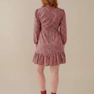 Erin Mini Dress - Fuchsia Floral - Image 4