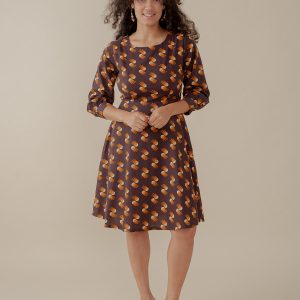 Marseille Long Sleeve Dress - Desert Shapes - Image 3